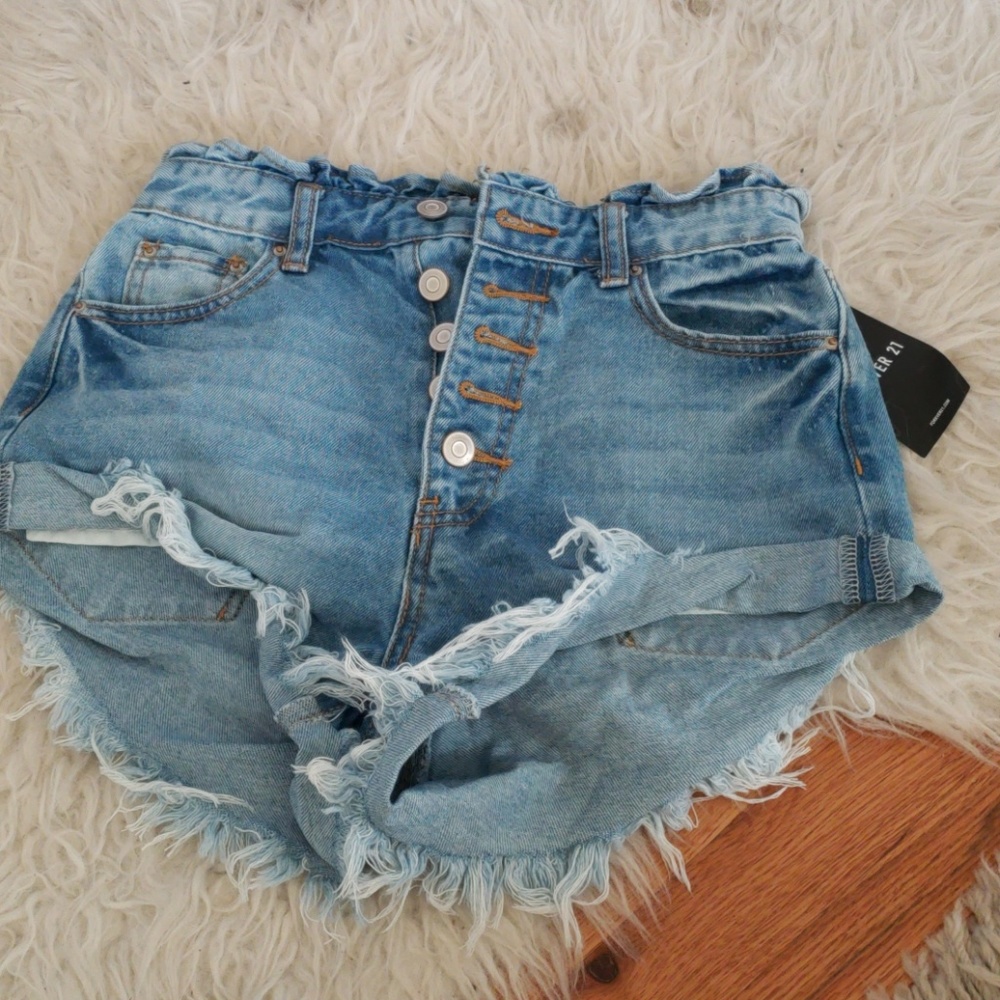 High Waist Denim shorts